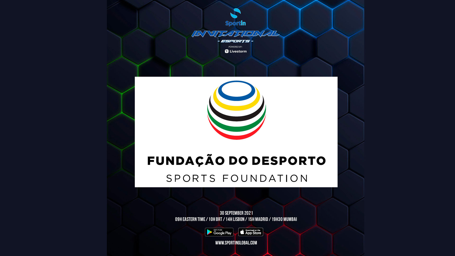 Fundação é parceira do SportIn Invitational – eSports powered by Livestorm