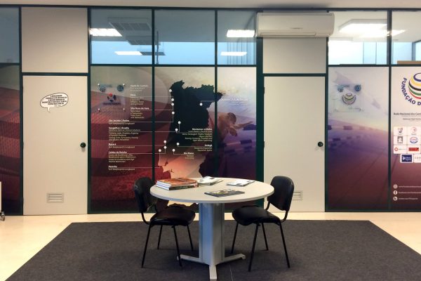 Entrada da Sede no Centro de Negócios e Inovação de Rio Maior