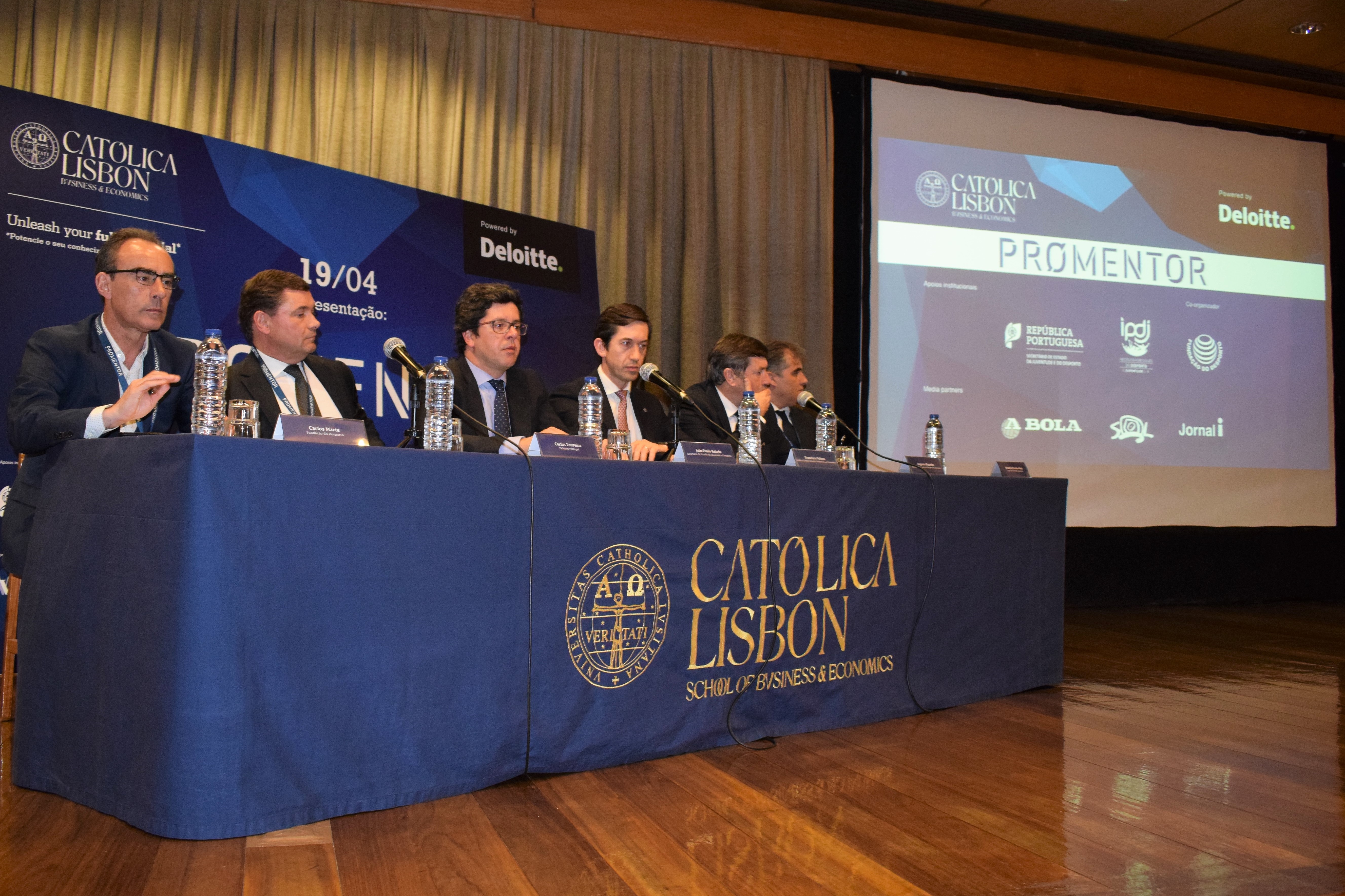 Fundação do Desporto, Católica Lisbon School of Business & Economics e Deloitte apresentam PROMENTOR DESPORTO