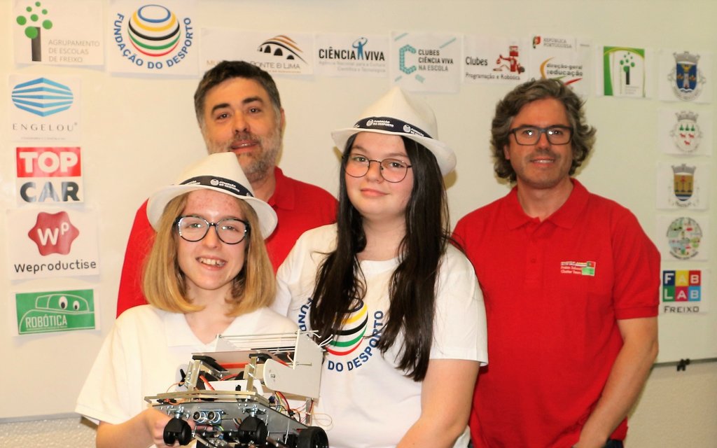 Fundação do Desporto leva jovens ao European RoboCup
