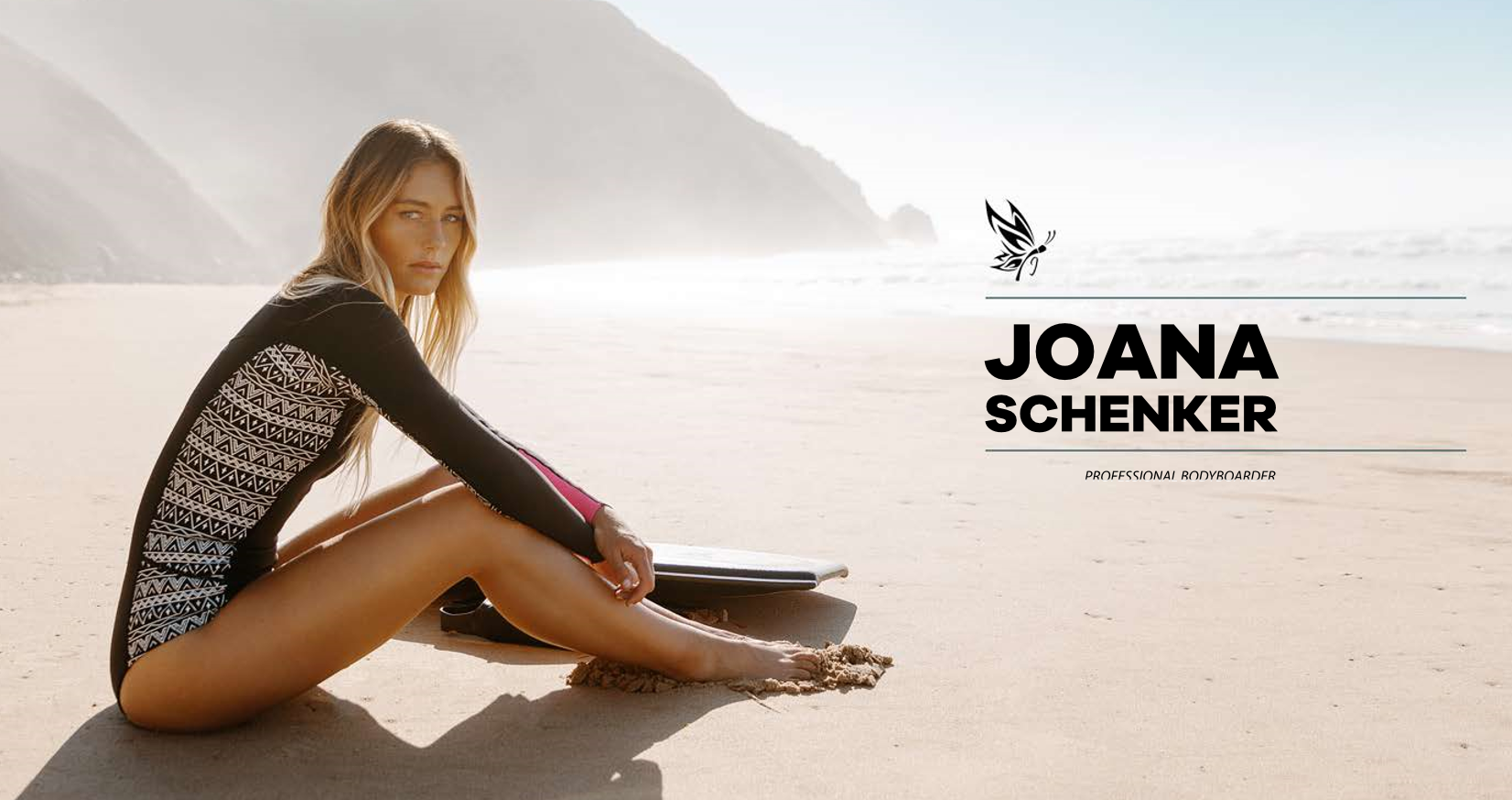 Joana Schenker: renovado o apoio à Campeã de Bodyboard