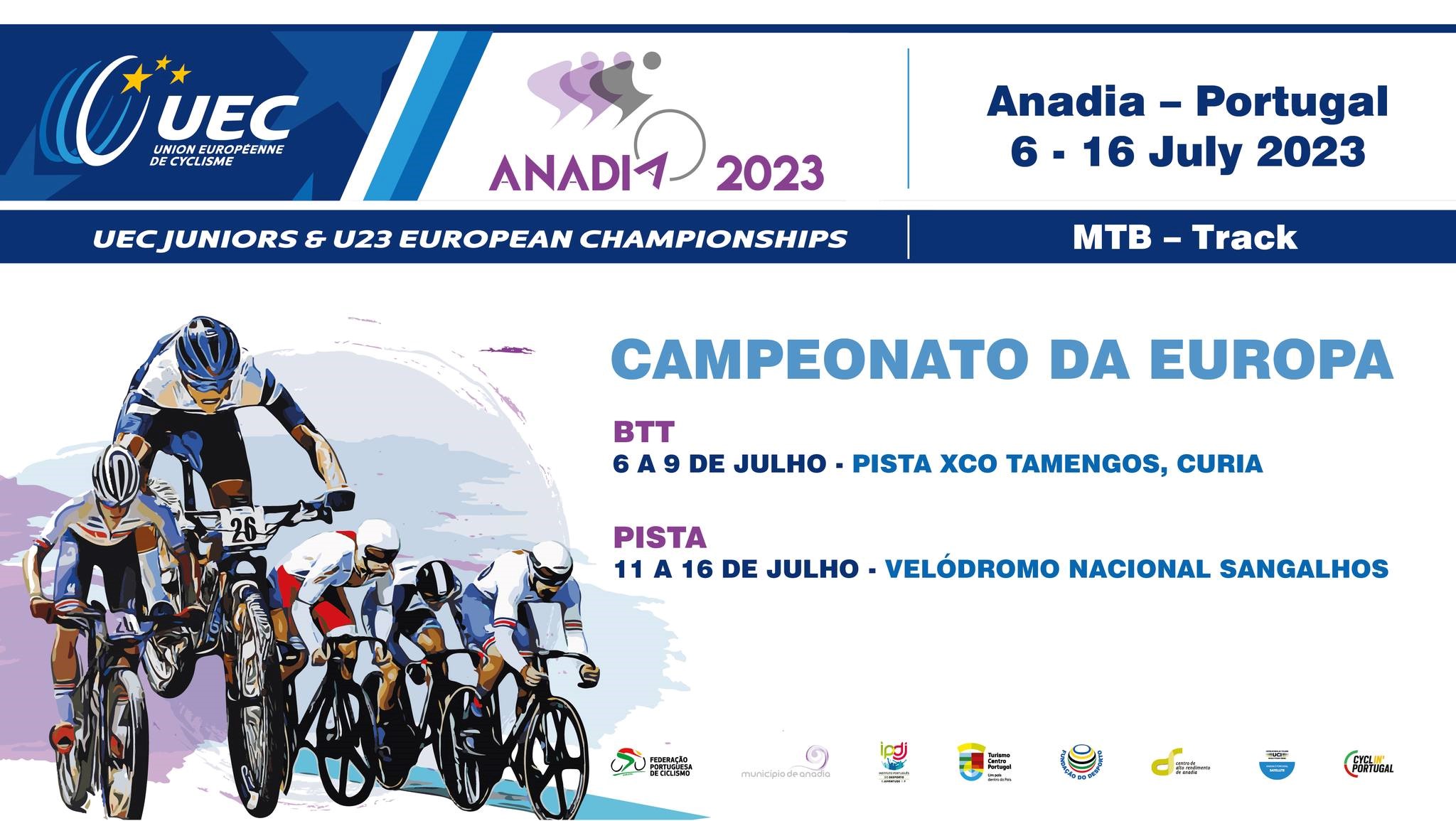 CAR da Anadia recebe Campeonatos da Europa de Ciclismo em julho