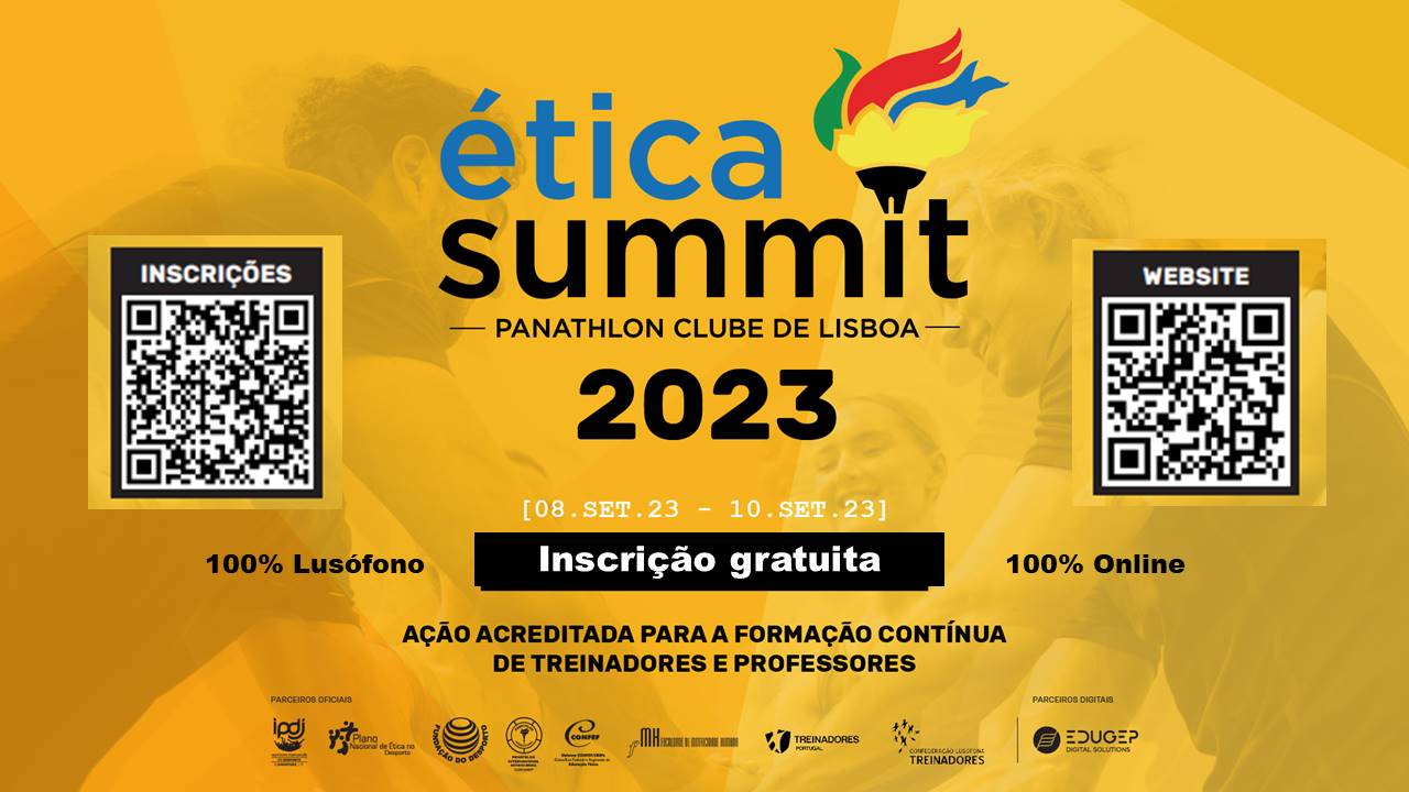 Ética Summit 2023 debate Ética e Integridade no Desporto