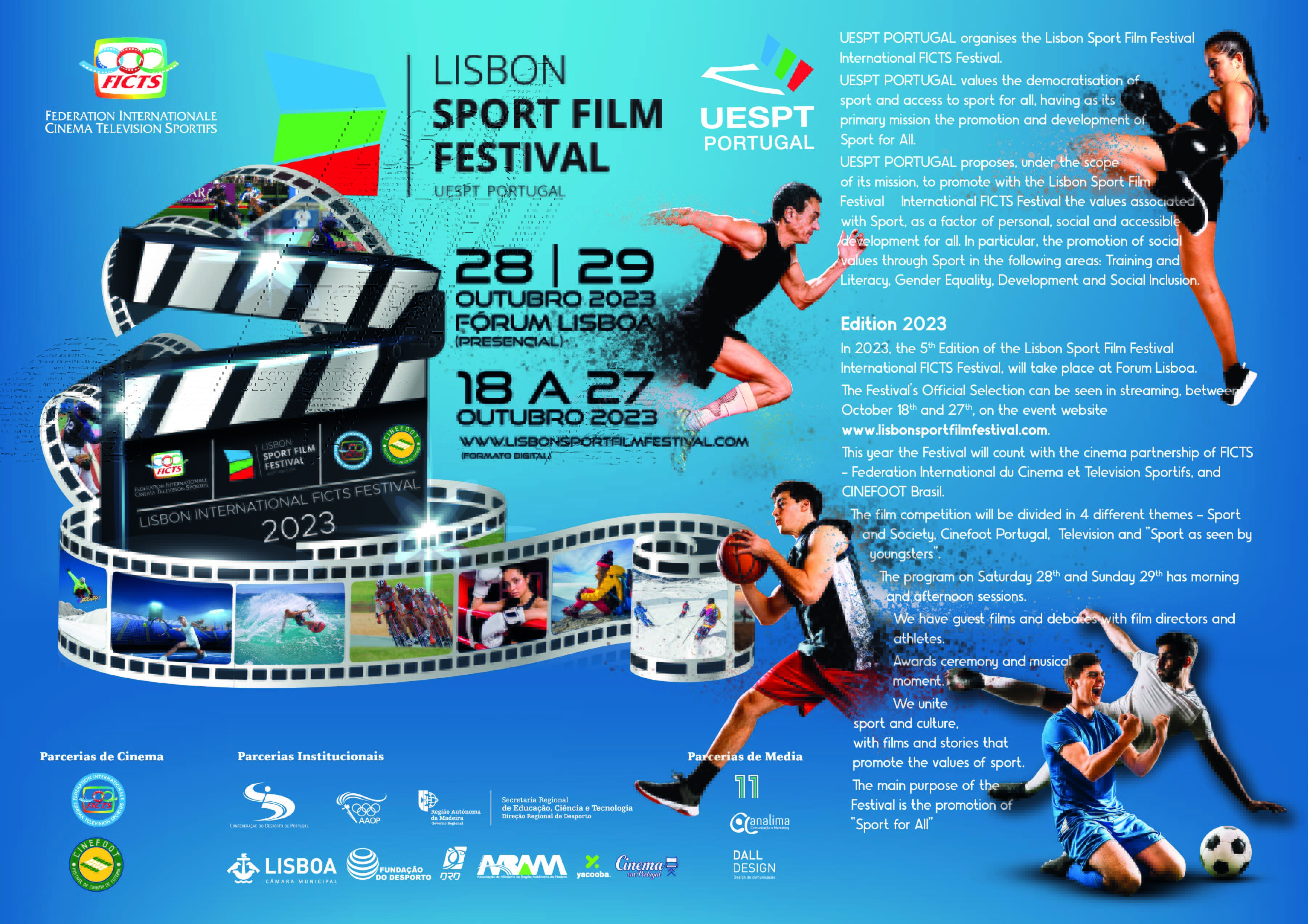 Lisbon Sport Film Festival em outubro